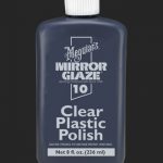 clear plastic polish