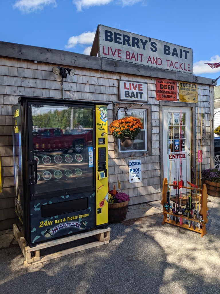 Berry’s Bait at New Durham, NH Live Bait